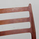 Set of 6 chairs by Niels Otto Moller in teak model 78, 1960.