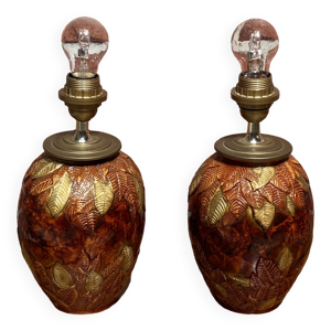 Paire de lampes à poser