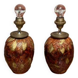 Pair of table lamps