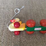 Toy wooden duck