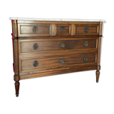 Mahogany chest of drawers Louis XVI 1950