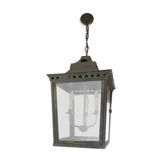 Retro suspension type floor lamp