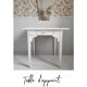 Table d'appoint blanche