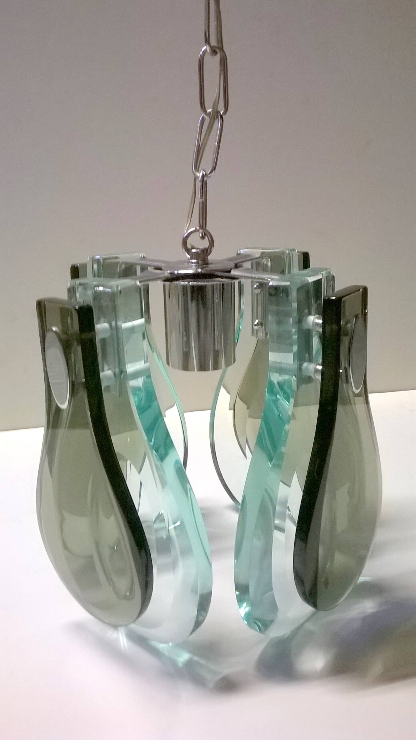 Modern vintage Italian suspension, 1970.