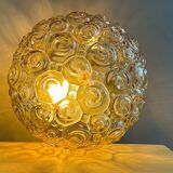 Glass flush mount ceiling or wall light by Helena Tynell