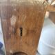 Genuine vintage wooden workbench from the 1960s stamped Grenade.
