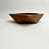 Scandinavian teak bowl by Söwe Konst Sweden, 1950s-1960s