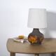 Lampe de table en céramique Løvemose, Danemark, années 1960.