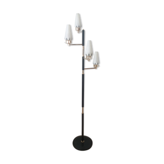 Floor lamp 1950 four lights