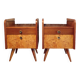 Paire de chevets vintage