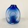 Vase verre soufflé signé Jon Slatcher 1993