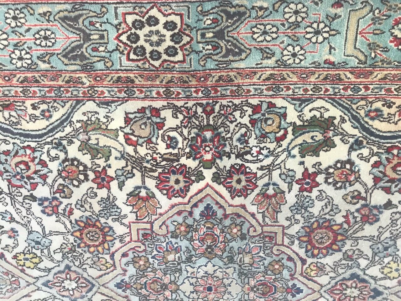 Rug persian ghoum handmade 140x234 cm