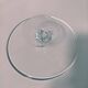 Glass footed dish