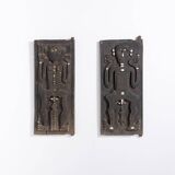 African Art – Wood panels, mid-20th century