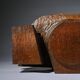 Wood sculpture by Kou Wakabayashi, Japan, circa 1970.