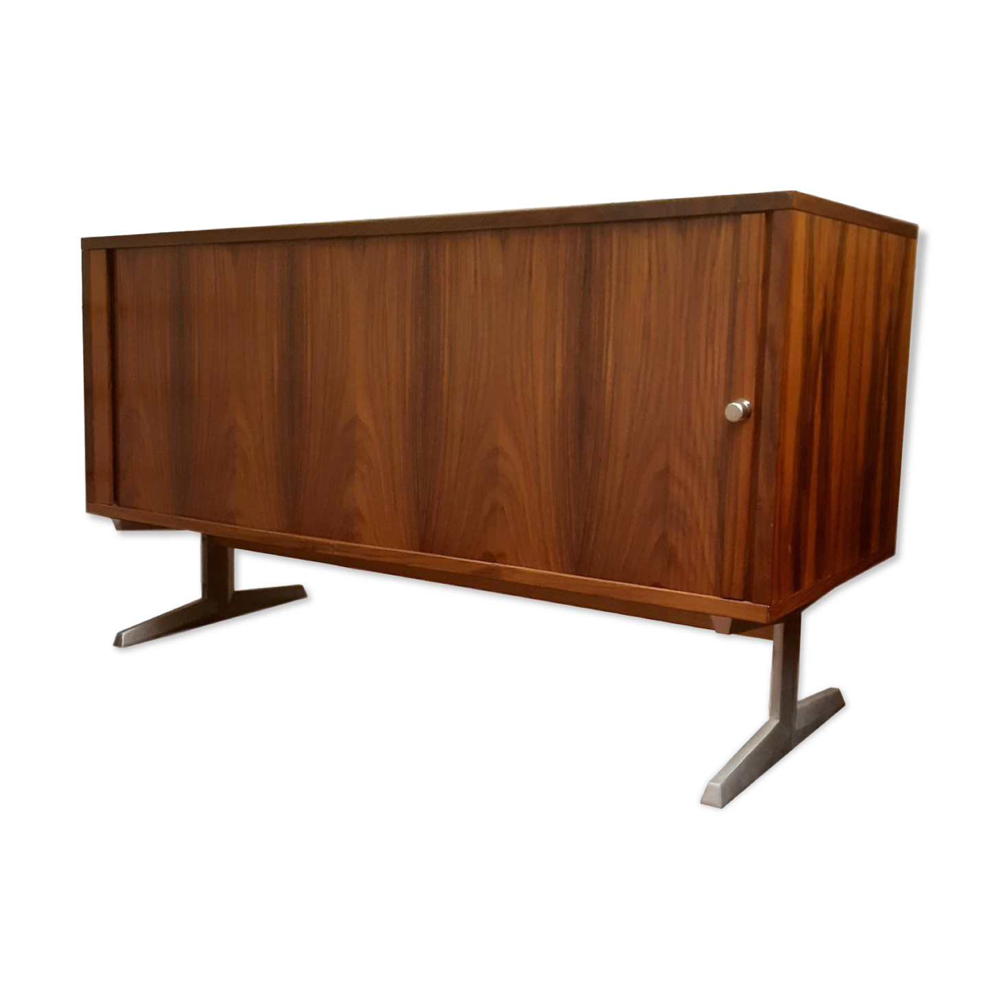 Scandinavian sideboard bi face rosewood, 1970s