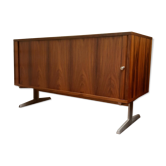Scandinavian sideboard bi face rosewood, 1970s