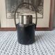 Liquor cabinet / set of 3 vintage travel flasks by Le Tanneur