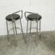 Pair of Rodet bar stools 1970 82.5cm