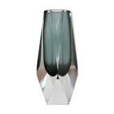 Vase sommerso de Flavio Poli pour Seguso, Murano