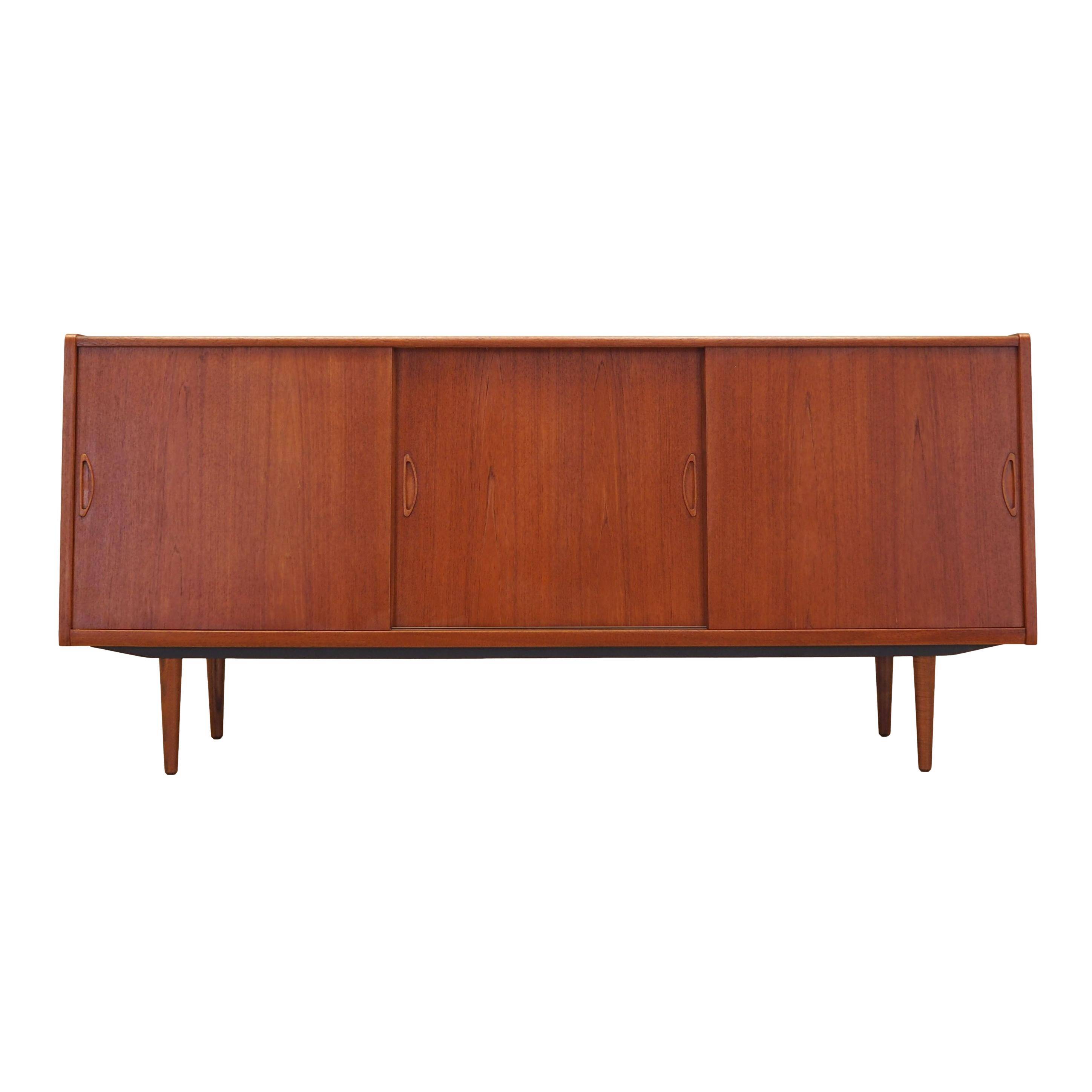 Teak sideboard, Danish design, 1970s, production: Denmark