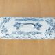Comb holder or old Sarreguemines pen holder in earthenware, Bertha model