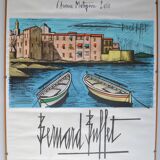 Bernard Buffet Saint Tropez Lithograph Poster Mourlot Paris 1984