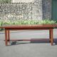 Farmhouse table with extensions and its 2 benches, living room table, solid wood table, kitchen, chalet, ca