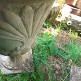 Pair of stone planter medicis