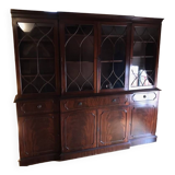 English mahogany bookcase circa 1960