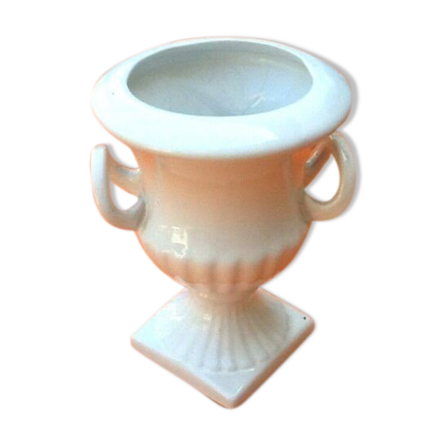 Vase en céramique Porcelio Delfts Wit