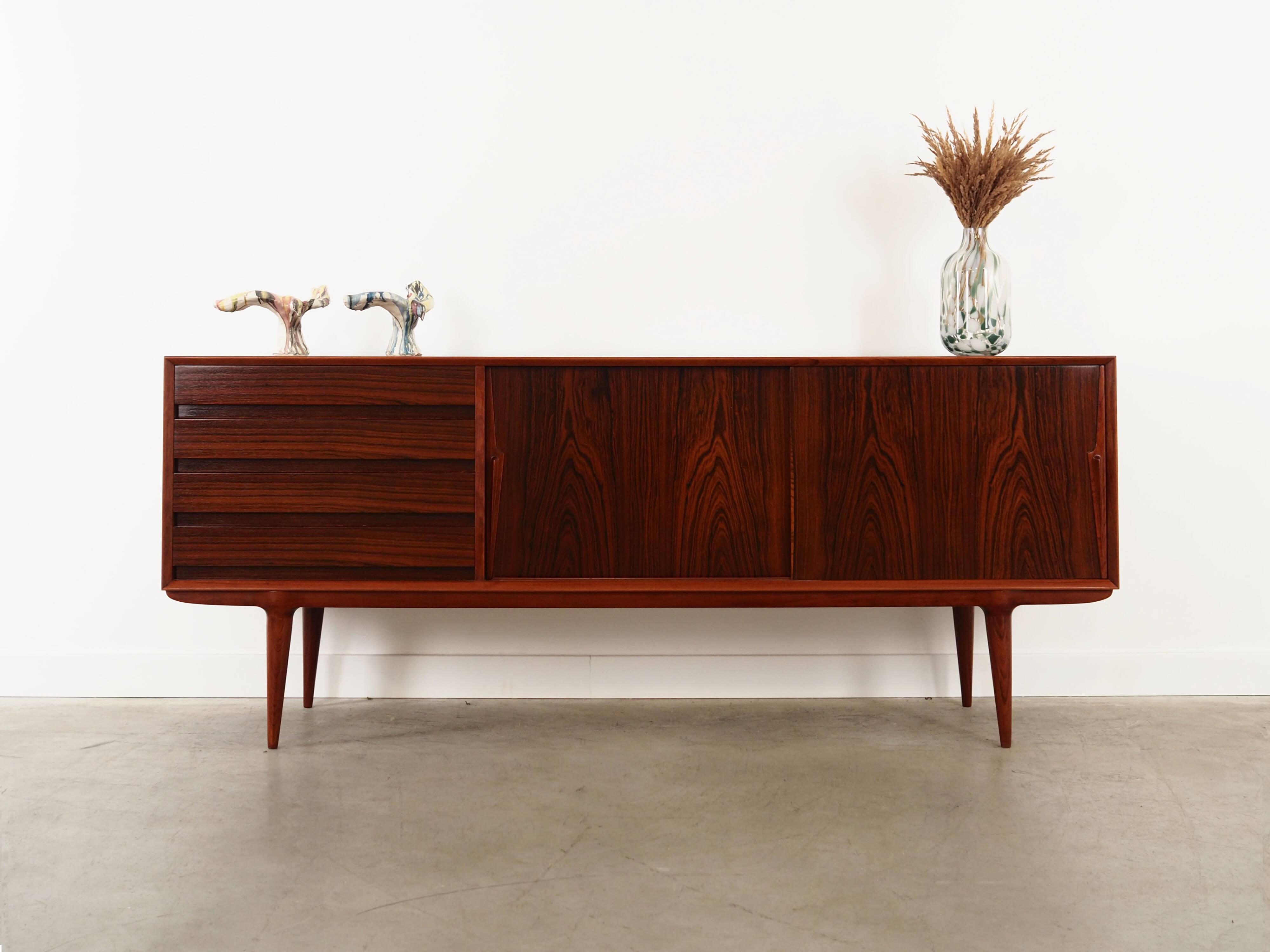 Rosewood sideboard, Danish design, 1970s, manufactured by Omann Jun