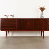 Rosewood sideboard, Danish design, 1970s, manufactured by Omann Jun