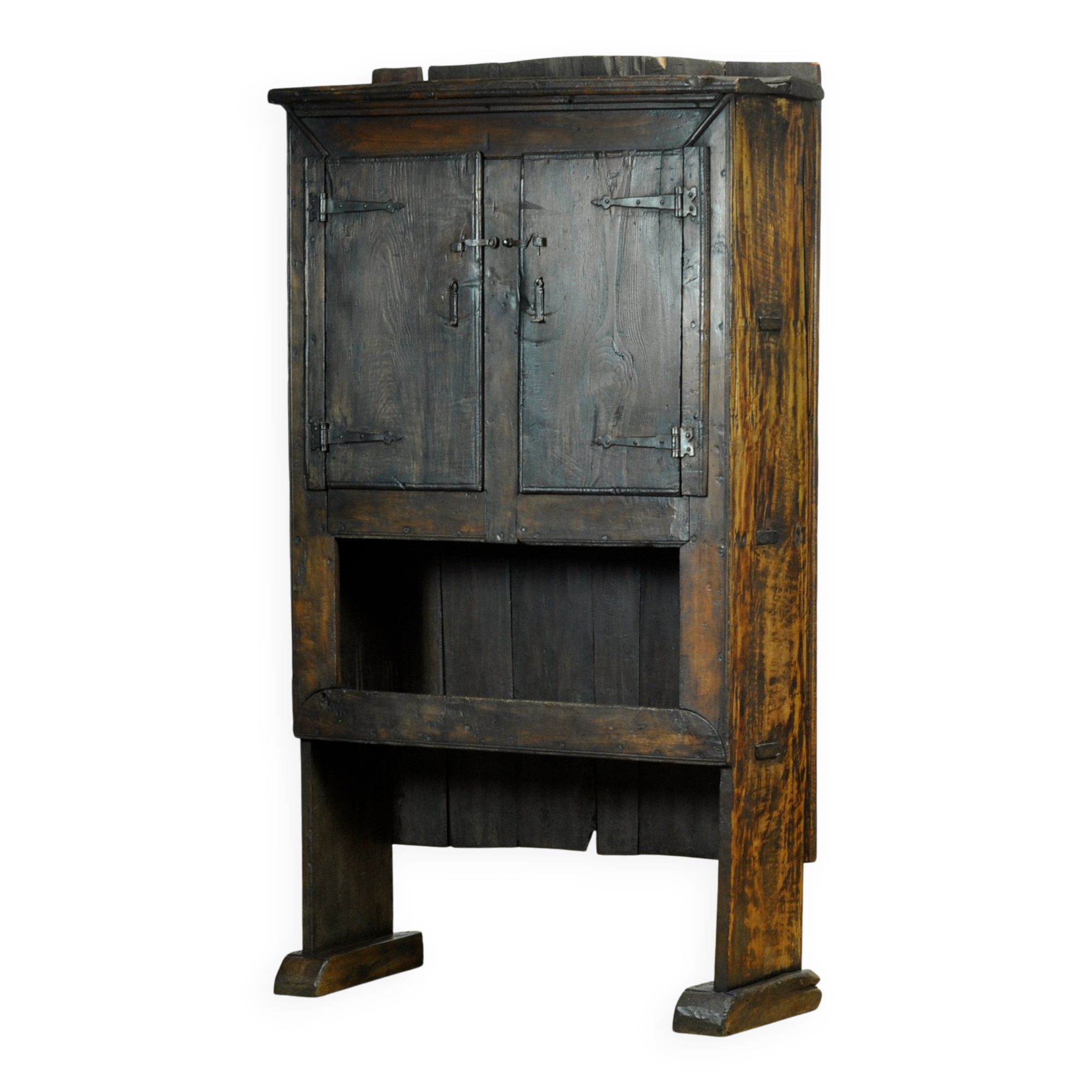 Spanish oak cabinet, circa 1800