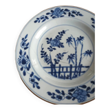 Blue white porcelain plate china