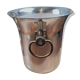 Jean Couzon champagne bucket in 18/10 stainless steel – France