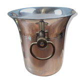 Jean Couzon champagne bucket in 18/10 stainless steel – France