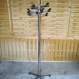 Vintage 60's chrome & bakelite coat rack