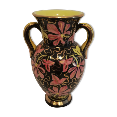 Vase Monaco à décor floral