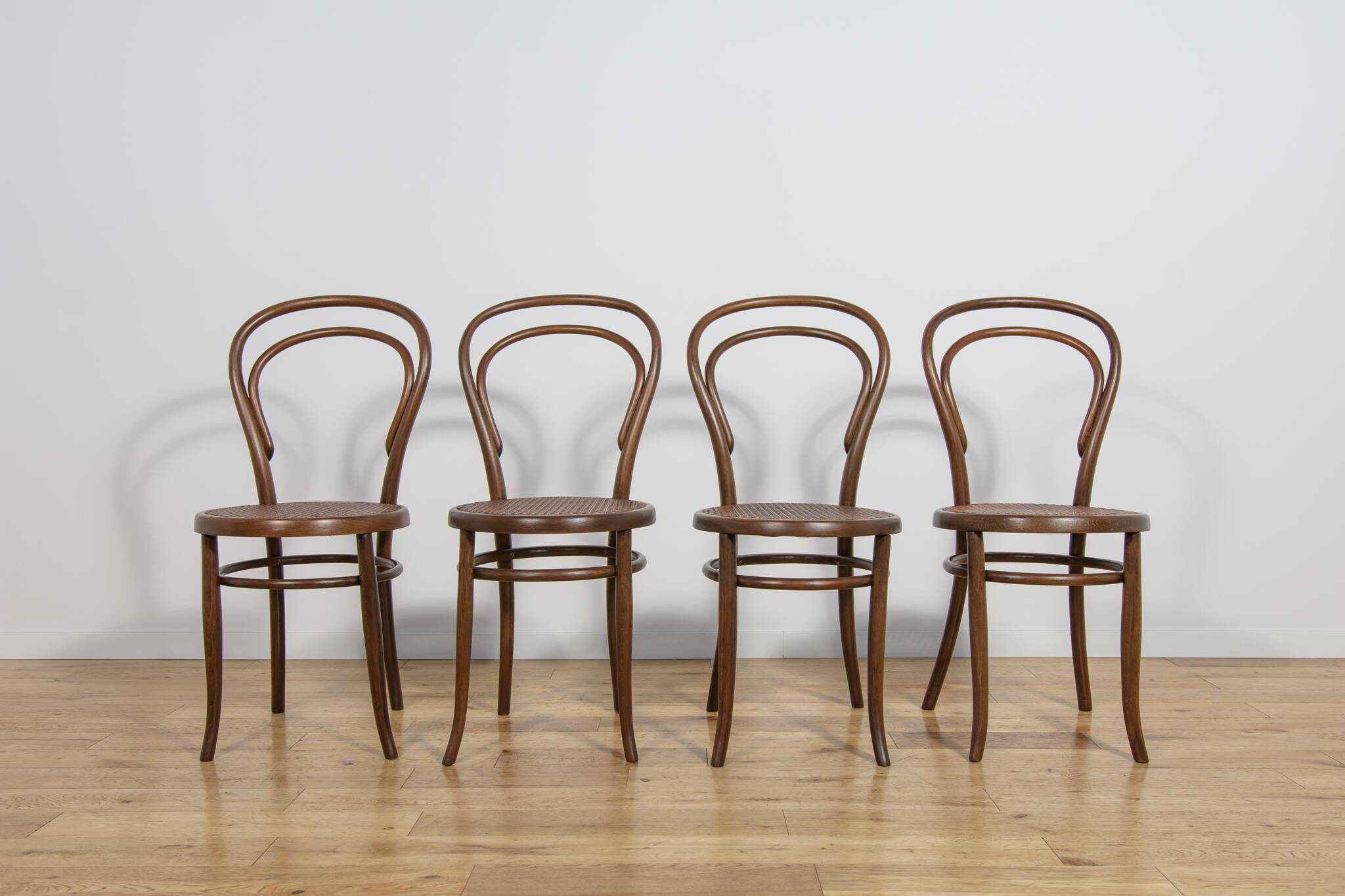 No. 14 chairs Michael Thonet by Josef Hoffmann, 1900, set of 4