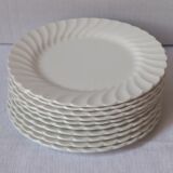 Snowhite Regency Johnson Bros Plates