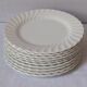 Snowhite Regency Johnson Bros Plates
