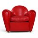 Poltrona Frau Vanity Fair Leather Armchair by Renzo Frau, 1990