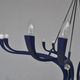 Vintage 1990s design to 12 lights chandelier
