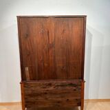 Biedermeier Top Showcase or Vitrine in Cherry Wood, South Germany, 1830