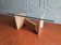 Table basse Ligne Roset des années 80 en marbre rose
