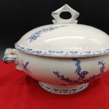 Légumier en faïence Sarreguemines modèle Carmen