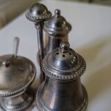 Cruet en métal argenté