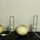 Pair of Cocoon Bedside Lamp by Friedel Wauer for Goldkant, 1960’s