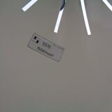 Large chrome-plated ceiling lamp from Staff, 1960s